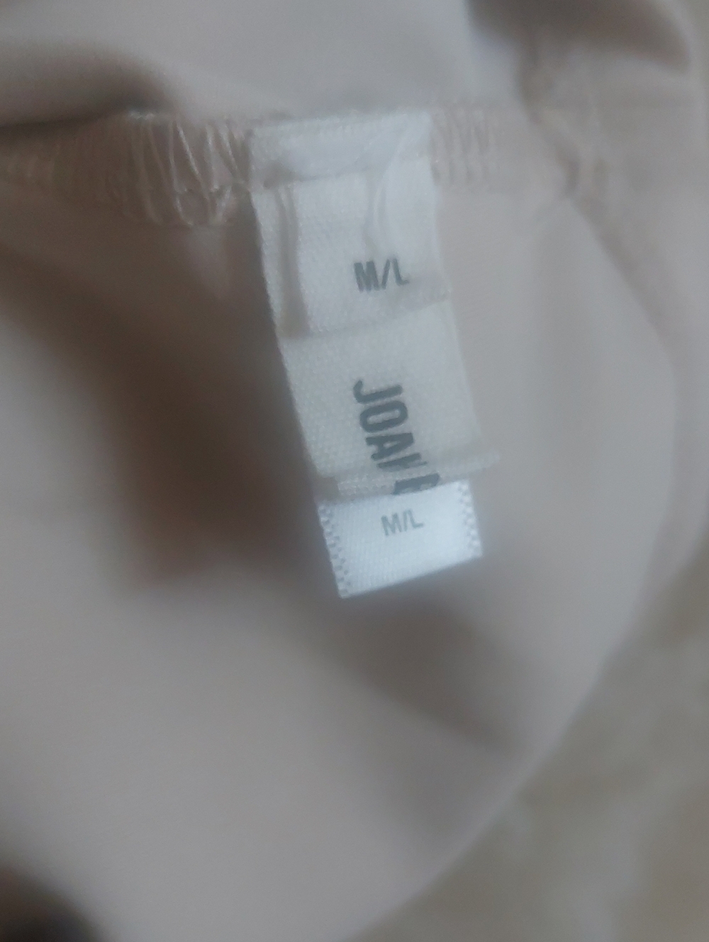 Joah Brown Logo Cream Crop Short Sleeve Tee - Picture 4 of 5